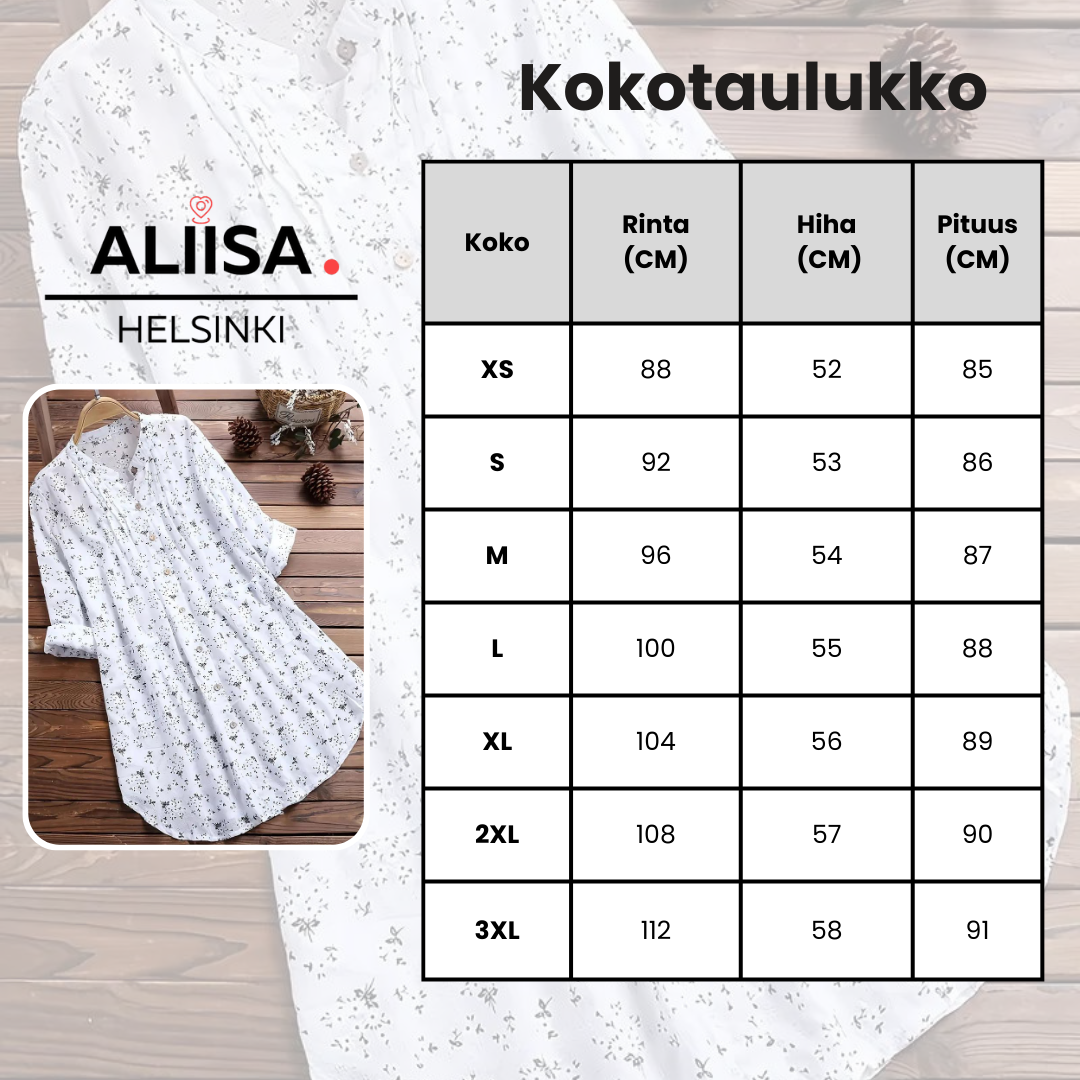 Eevi™ - Kukkainen paita
