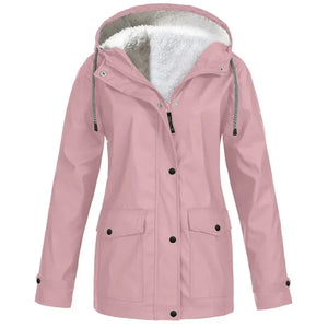 Silja™ | Lämmin fleece talvi sadetakki