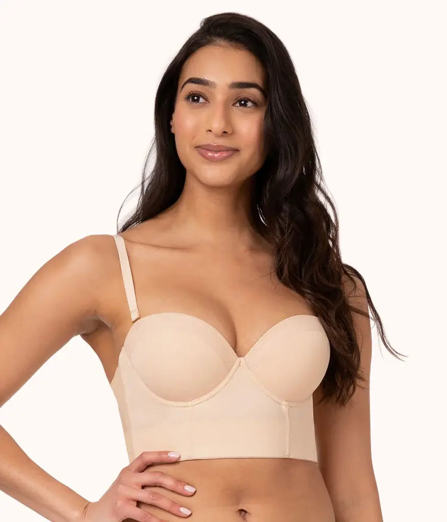 StrapEase™ | Matalan selän olkaimeton rintaliivit