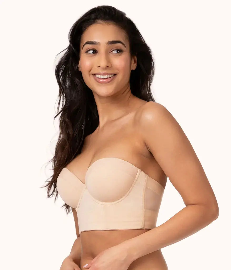 StrapEase™ | Matalan selän olkaimeton rintaliivit