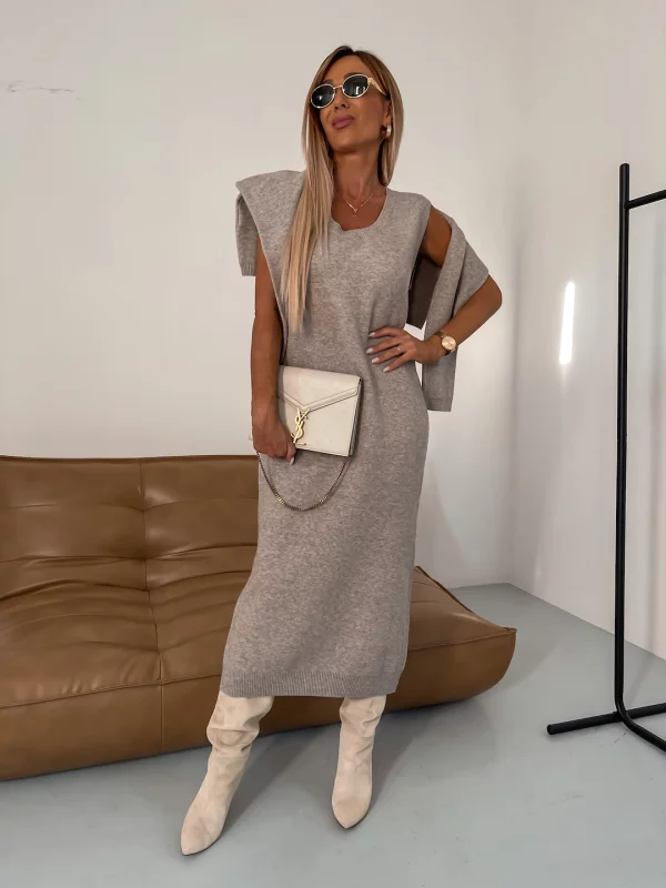 Hege™ | Midi-mekko, jossa on turtleneck
