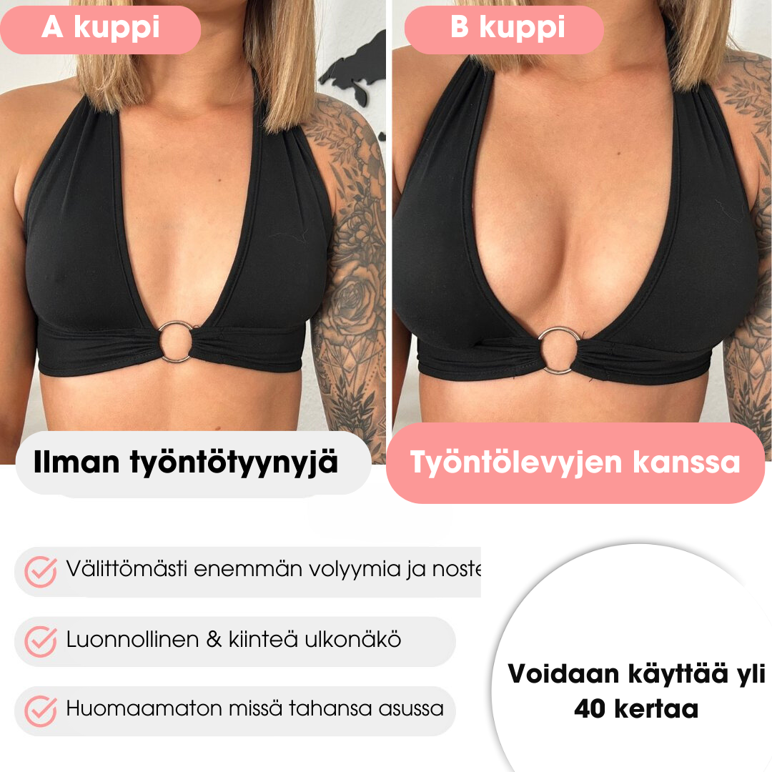 LiftPads™ | Kaksipuoliset liimautuvat push-up nännisuojat