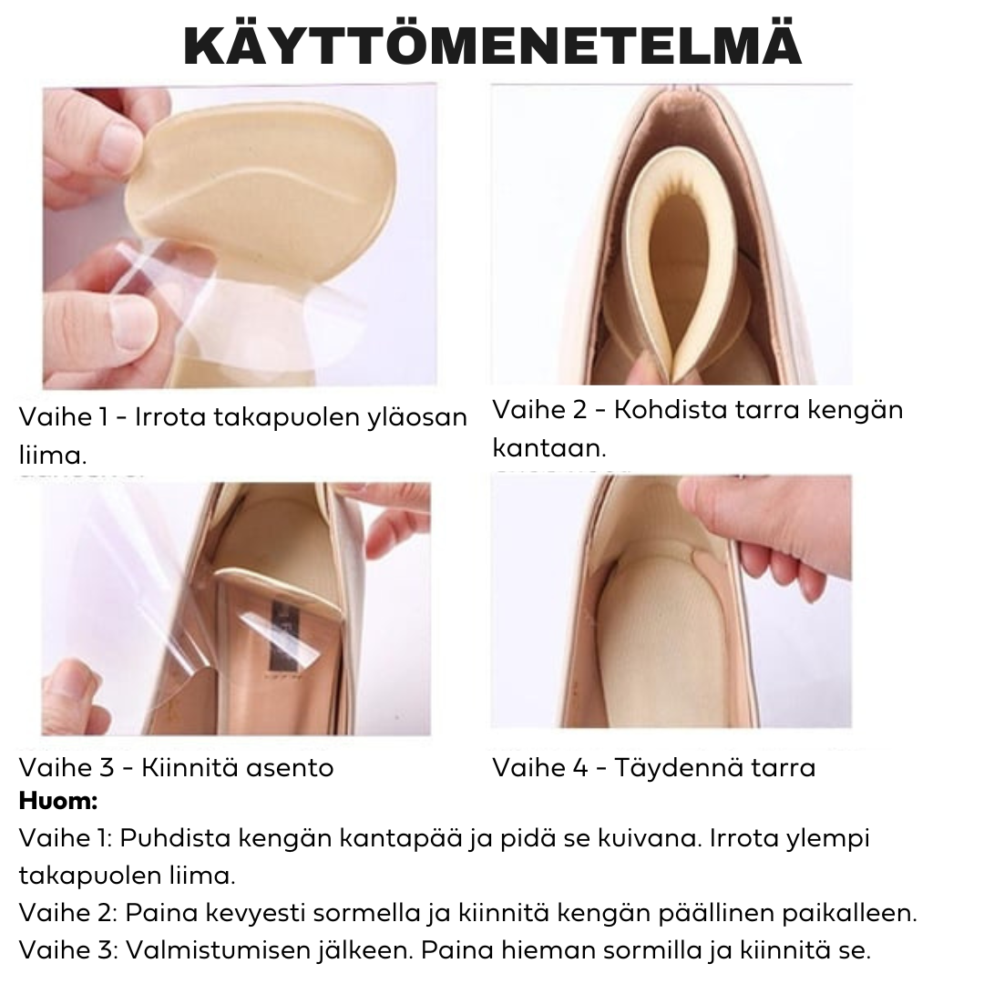 (1+1 GRATIS) BlissPads™ | Mukavat kantapäät Pehmustavat tyynyt