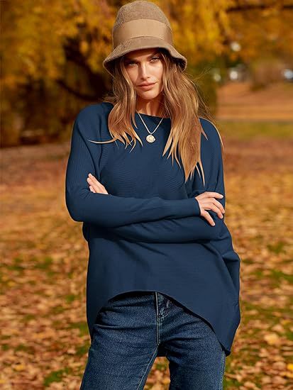 Althea™ | Ylimitoitettu Dolman hihat neulottu villapaita naisille