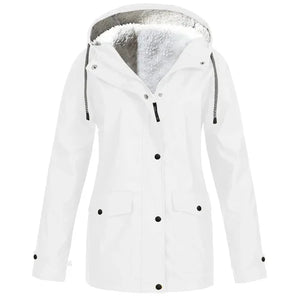 Silja™ | Lämmin fleece talvi sadetakki