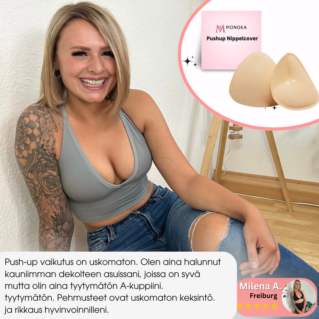 LiftPads™ | Kaksipuoliset liimautuvat push-up nännisuojat