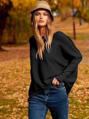 Althea™ | Ylimitoitettu Dolman hihat neulottu villapaita naisille