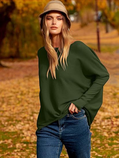 Althea™ | Ylimitoitettu Dolman hihat neulottu villapaita naisille