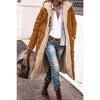 Ruusu™ | Käännettävä Sherpa Long Puffer Jacket (hupulla)