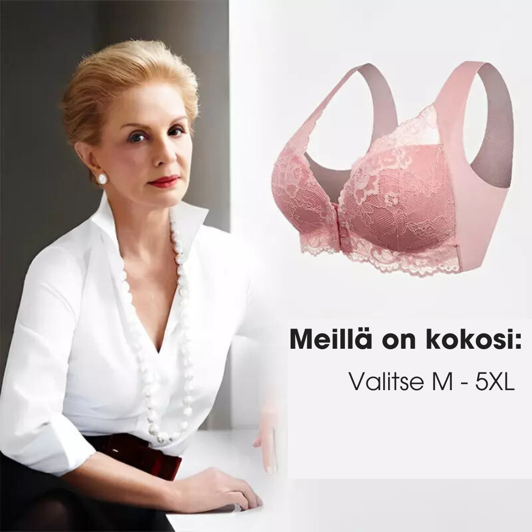 (3 KAPPALEEN PAKKAUS) LuxeBra™ | Langattomat, muotoilevat rintaliivit, joissa on etusuljenta