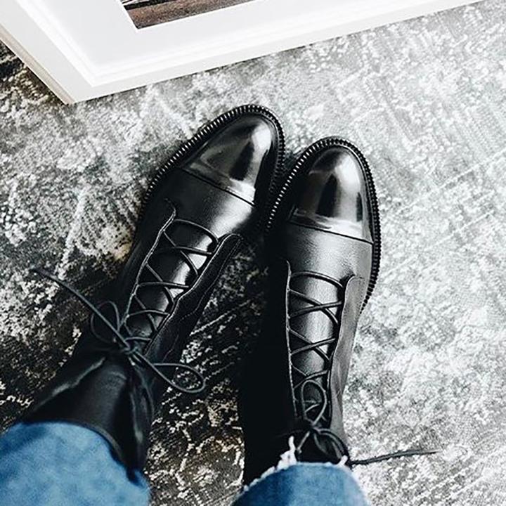 Marjukka™ | Vintage Heeled saappaat naisille