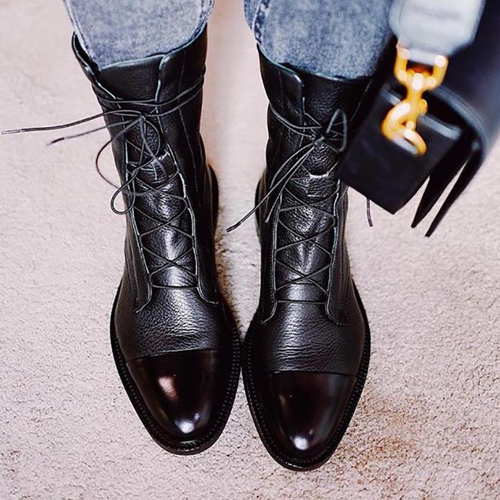 Marjukka™ | Vintage Heeled saappaat naisille