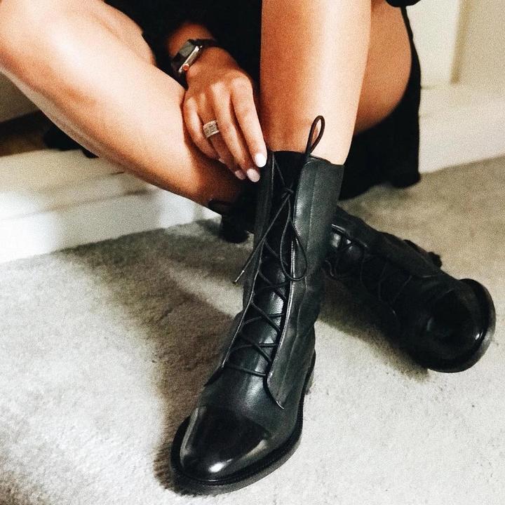 Marjukka™ | Vintage Heeled saappaat naisille
