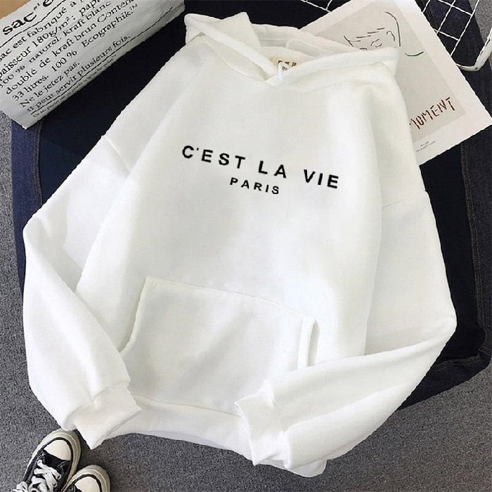 (1+1 Gratis) C'est la vie Paris Mukava villapaita