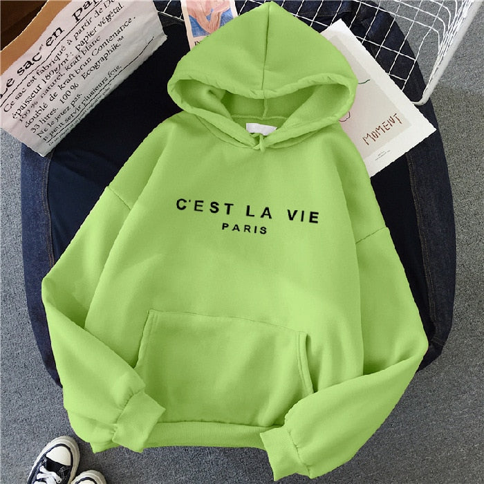 (1+1 Gratis) C'est la vie Paris Mukava villapaita