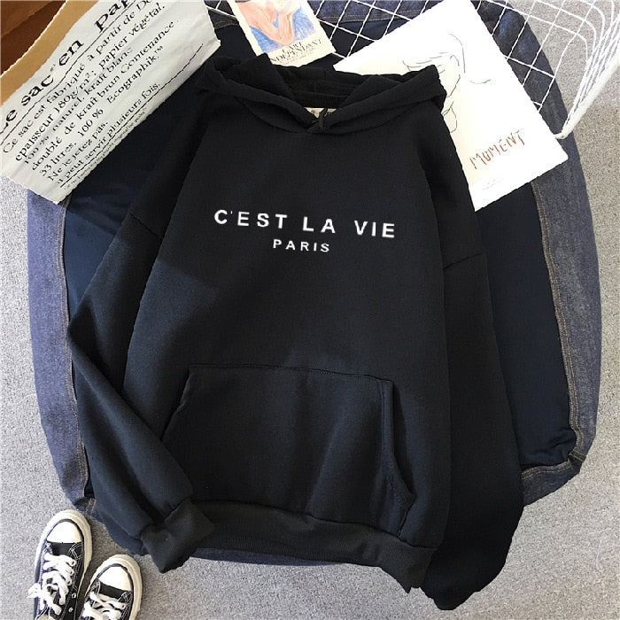 (1+1 Gratis) C'est la vie Paris Mukava villapaita