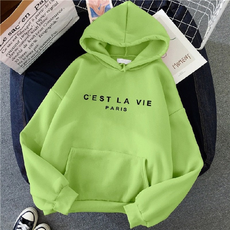 (1+1 Gratis) C'est la vie Paris Mukava villapaita