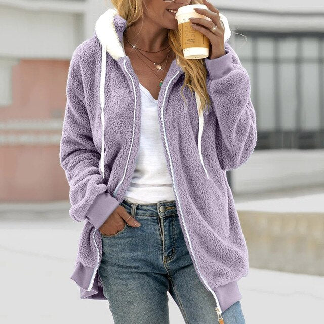 Kyllikki™ | Rento hupullinen takki
