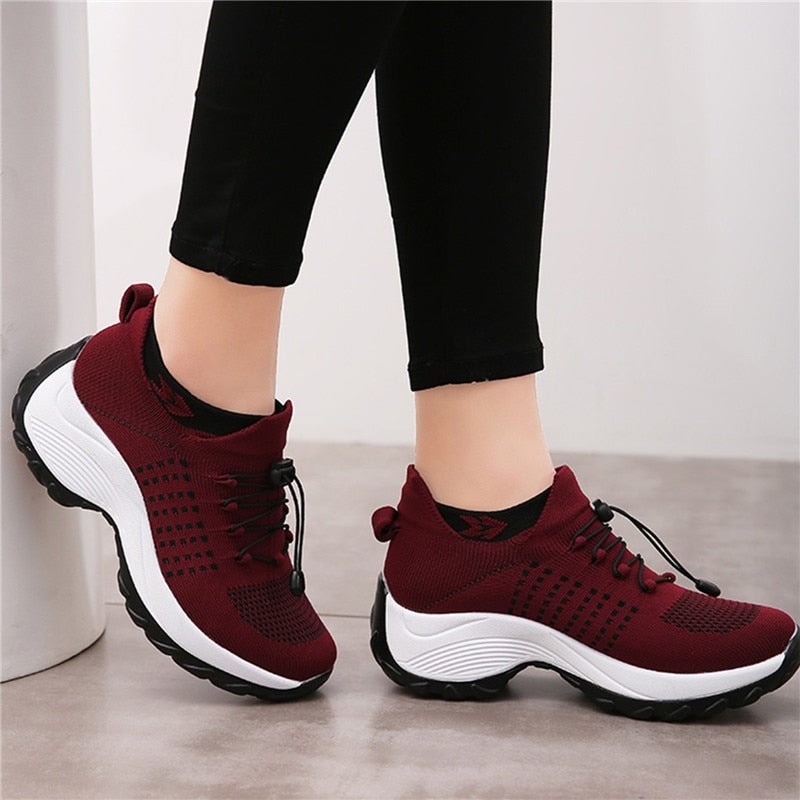 SoleRelief™️ |  Hengittävä Sneakers naisten rento mesh kengät