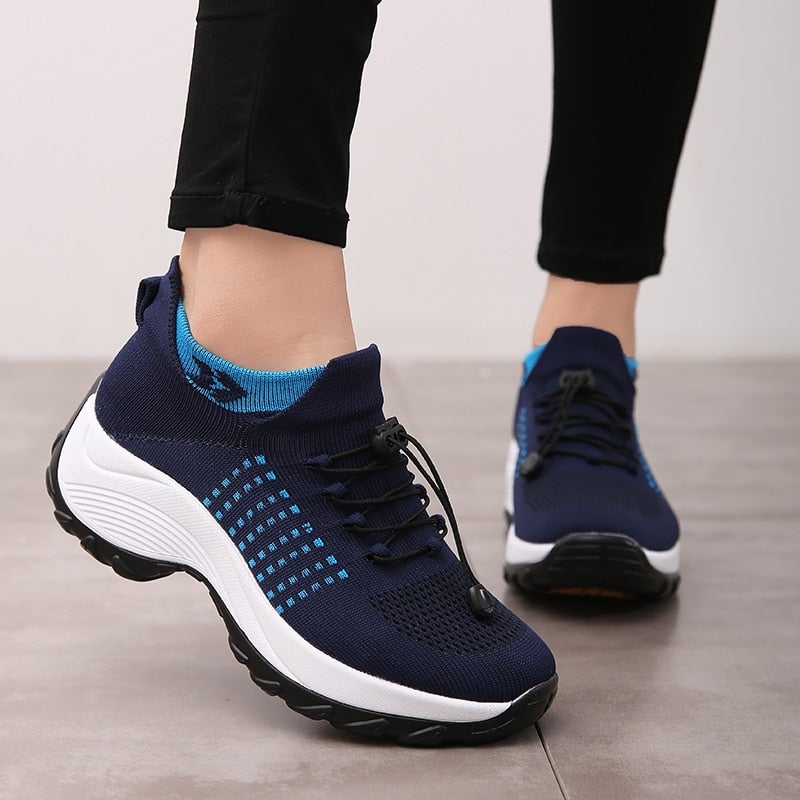 SoleRelief™️ |  Hengittävä Sneakers naisten rento mesh kengät