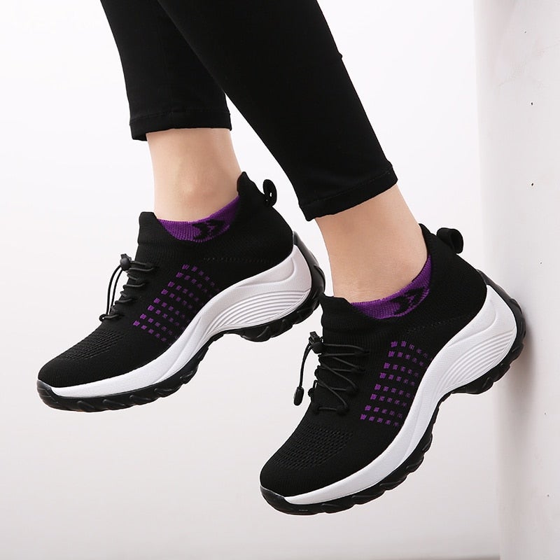 SoleRelief™️ |  Hengittävä Sneakers naisten rento mesh kengät